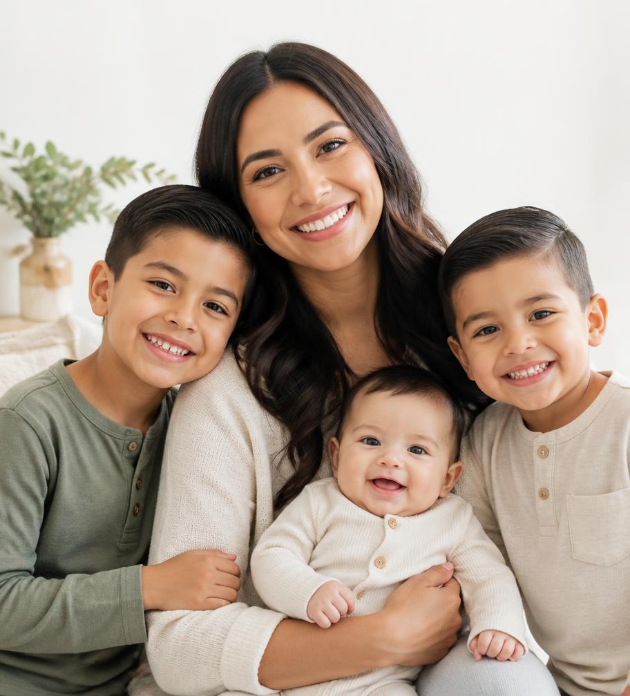 Karla y su familia