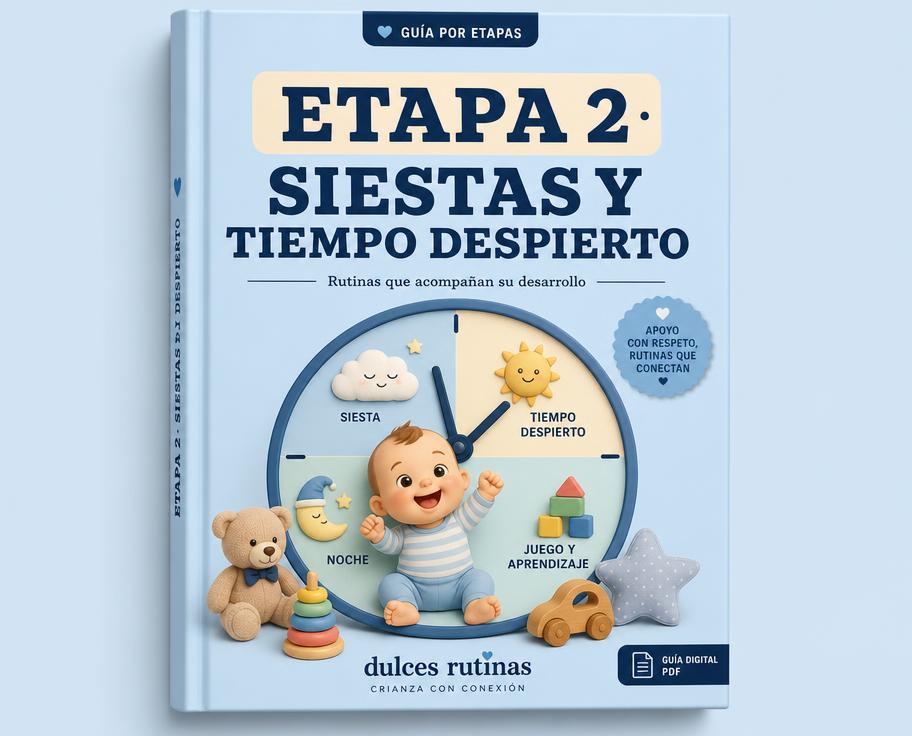 Etapa 2 – Siestas y tiempo despierto del bebé